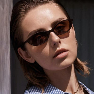 Avyara Retro Oval Sunglasses