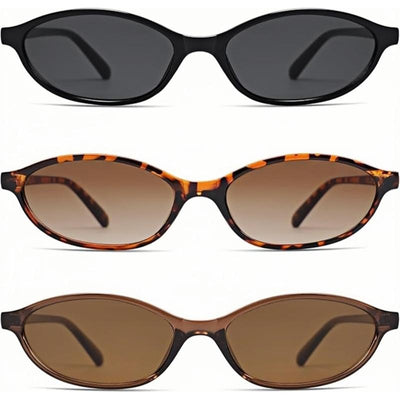 Avyara Retro Oval Sunglasses