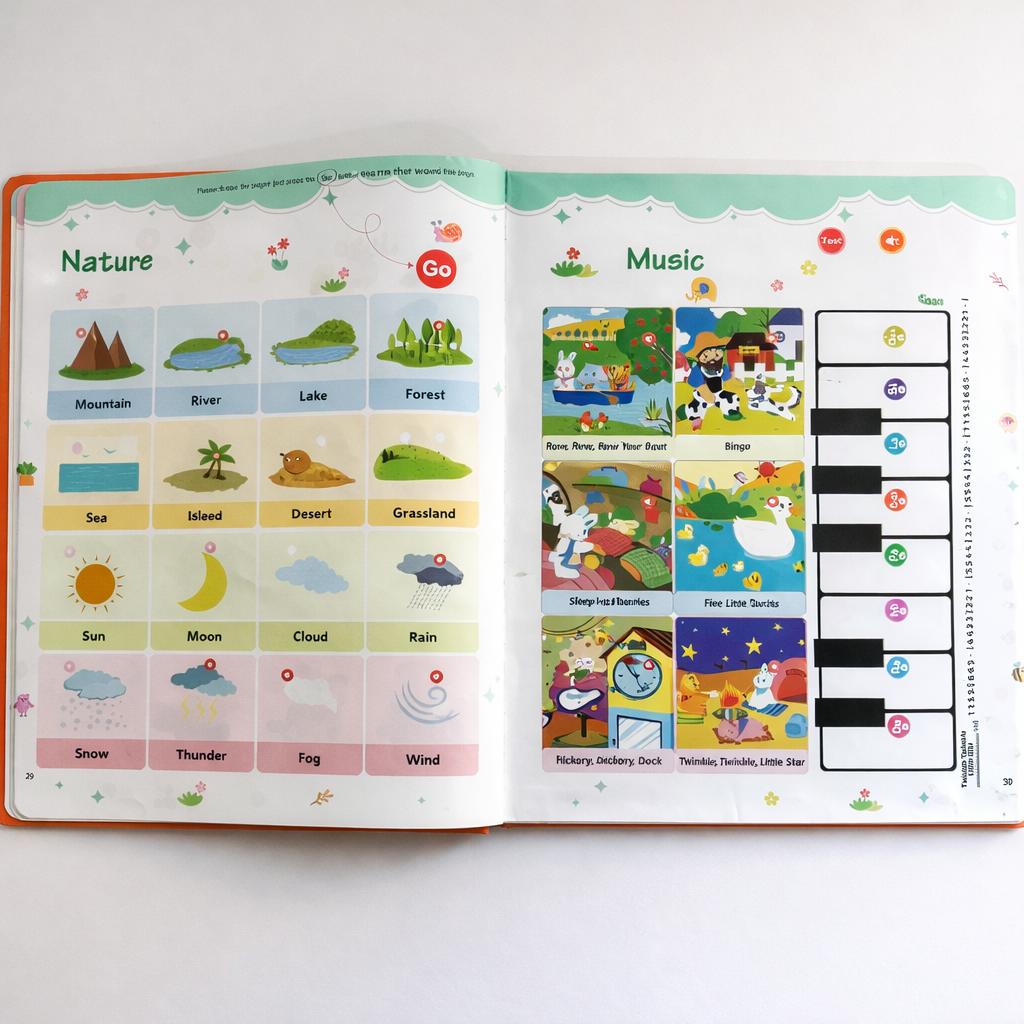 Avyara First English Words Sound Book
