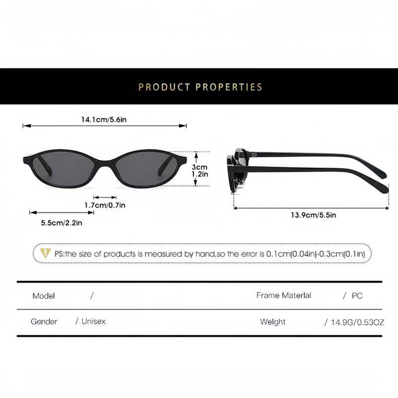 Avyara Retro Oval Sunglasses